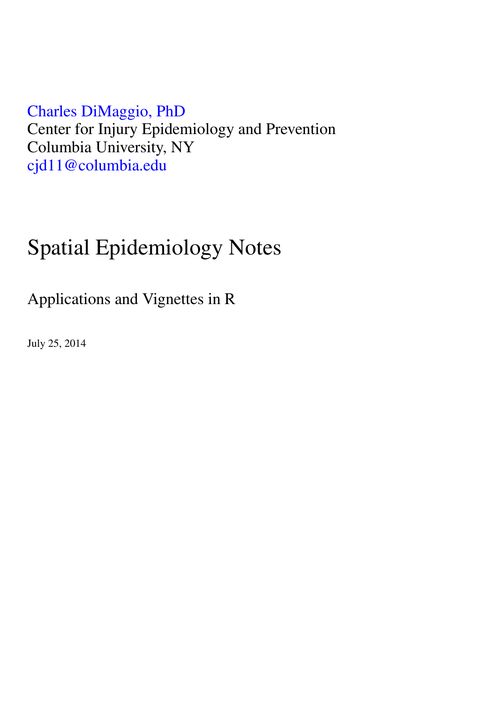 R for Spatial Analysis