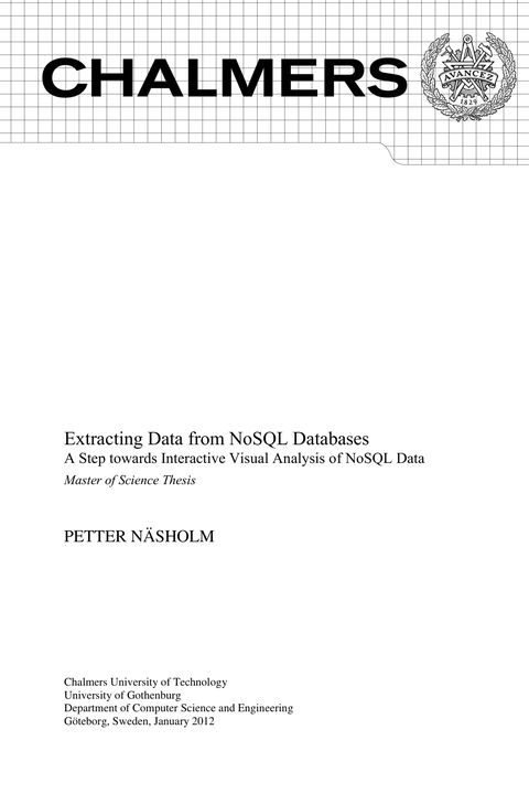 Extracting Data from NoSQL Databases: A Step towards Interactive Visual Analysis of NoSQL Data