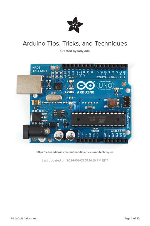 Arduino Tips, Tricks, and Techniques
