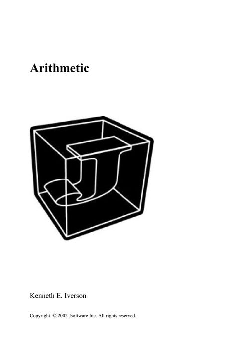 Arithmetic