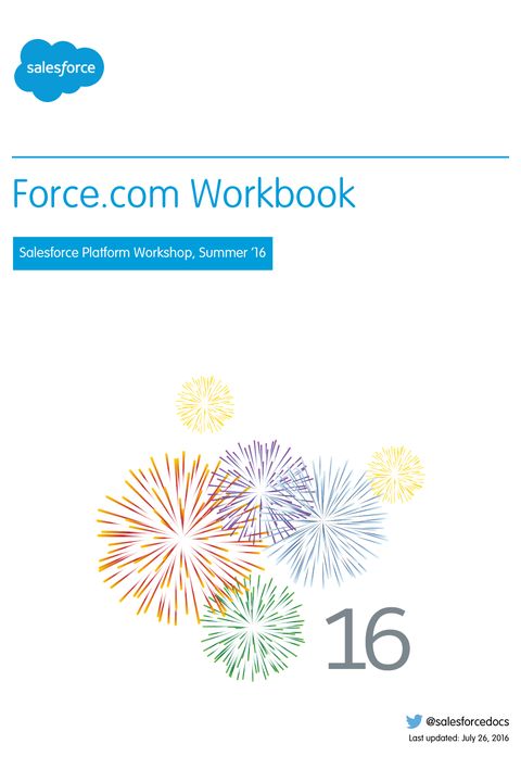 Force.com Workbook