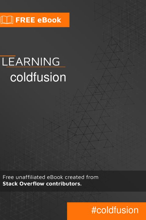 Learning coldfusion